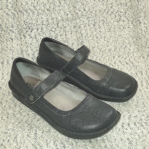 Alegria Bel-521 Black Leather Mary Jane Sz. 38/8-8.5 US